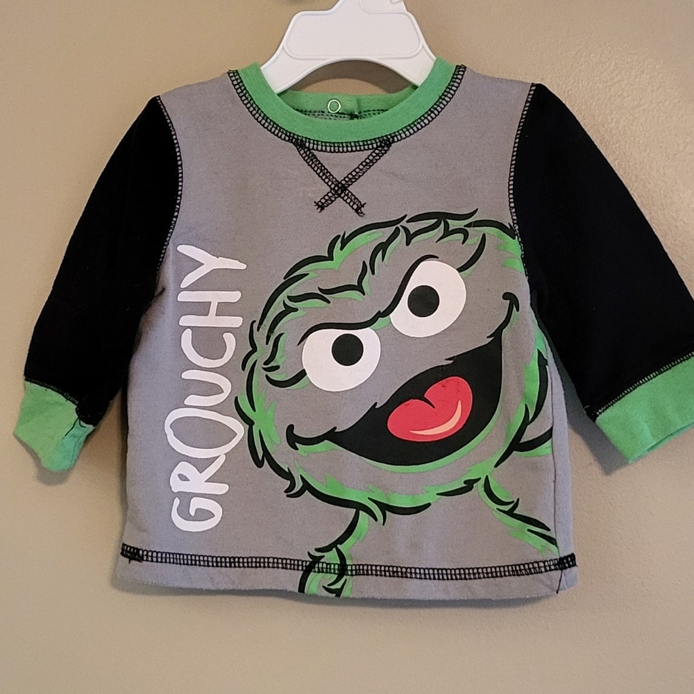 Sesame Street Oscar The Grouch Sweatshirt